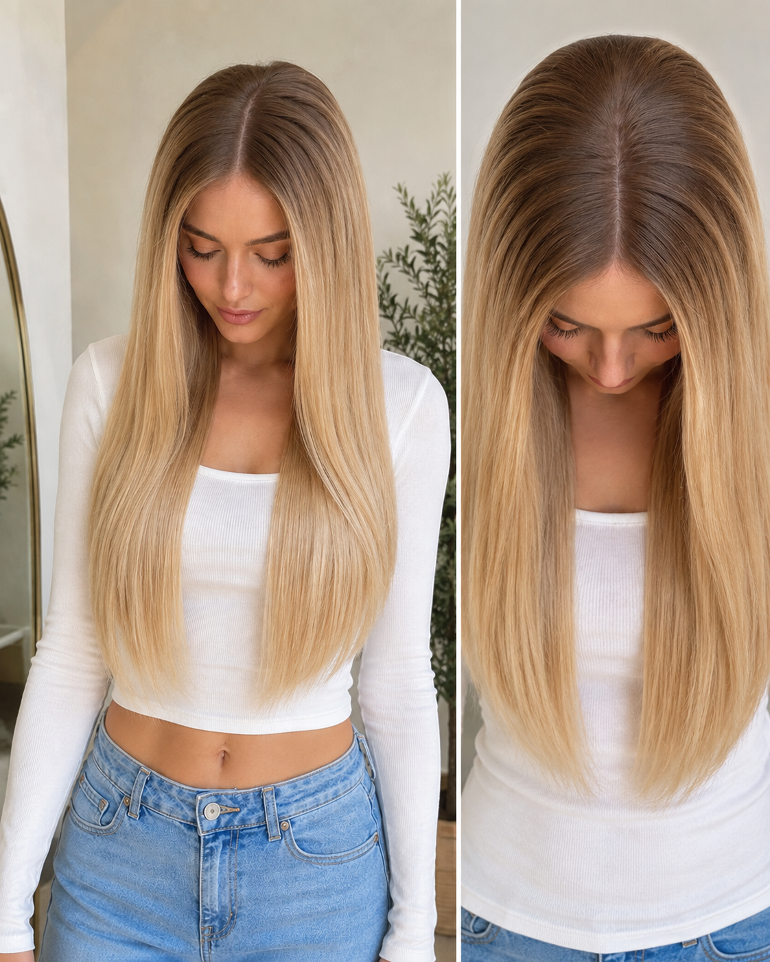 Valkyrian Hair darker roots topper